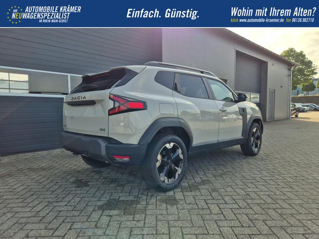 Dacia Duster Extreme 4x4 130PS 1.2 TCe 4x Kamera Lenkradheizung Sitzheizung Klimaautomatik Teil-Leder elektr.Parkbremse Bluetooth Apple Carplay Android Auto PDC v+h 2xKeyless 18-LM Ganzj.Reifen 