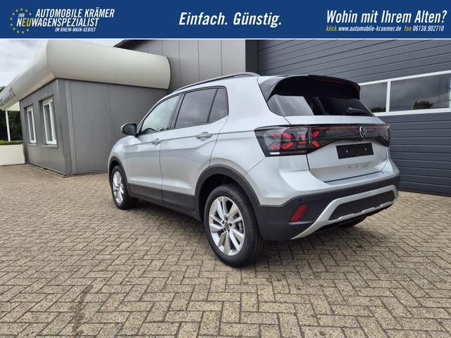 Volkswagen T-Cross 1.0 TSI 116PS DSG Life LED-Matrix-Scheinwerfer Klimaautomatik Sitzheizung PDC Rückf.Kamera 17-LM abged.Scheiben 2xKeyless DAB+ Bluetooth Touchscreen Apple CarPlay Android Auto 