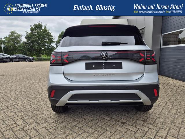 Volkswagen T-Cross 1.0 TSI 116PS DSG Life LED-Matrix-Scheinwerfer Klimaautomatik Sitzheizung PDC Rückf.Kamera 17-LM abged.Scheiben 2xKeyless DAB+ Bluetooth Touchscreen Apple CarPlay Android Auto 