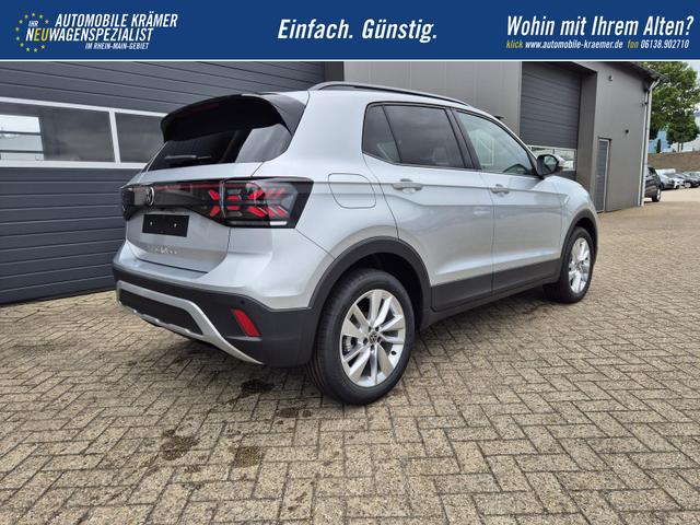 Volkswagen T-Cross 1.0 TSI 116PS DSG Life LED-Matrix-Scheinwerfer Klimaautomatik Sitzheizung PDC Rückf.Kamera 17-LM abged.Scheiben 2xKeyless DAB+ Bluetooth Touchscreen Apple CarPlay Android Auto 