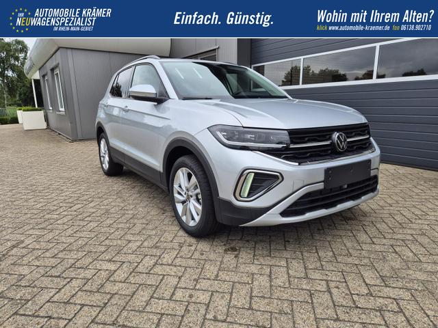 Volkswagen T-Cross 1.0 TSI 116PS DSG Life LED-Matrix-Scheinwerfer Klimaautomatik Sitzheizung PDC Rückf.Kamera 17-LM abged.Scheiben 2xKeyless DAB+ Bluetooth Touchscreen Apple CarPlay Android Auto 