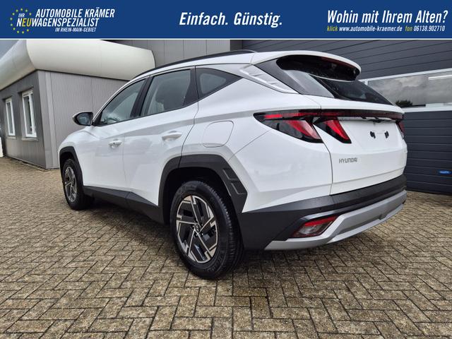 Hyundai TUCSON 1.6 T-GDI 160PS Sitzheizung Lenkradheizung Klimaautomatik Navi 12,3"-Touchscreen DAB+ wireless Apple CarPlay + Android Auto PDC v+h Rückf.Kamera 2xKeyless 17-LM 