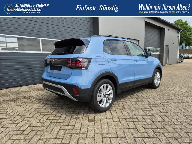 Volkswagen T-Cross 1.0 TSI 116PS DSG Life LED-Matrix-Scheinwerfer Klimaautomatik Sitzheizung PDC Rückf.Kamera 17-LM abged.Scheiben 2xKeyless DAB+ Bluetooth Touchscreen Apple CarPlay Android Auto 