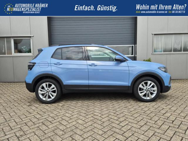 Volkswagen T-Cross 1.0 TSI 116PS DSG Life LED-Matrix-Scheinwerfer Klimaautomatik Sitzheizung PDC Rückf.Kamera 17-LM abged.Scheiben 2xKeyless DAB+ Bluetooth Touchscreen Apple CarPlay Android Auto 
