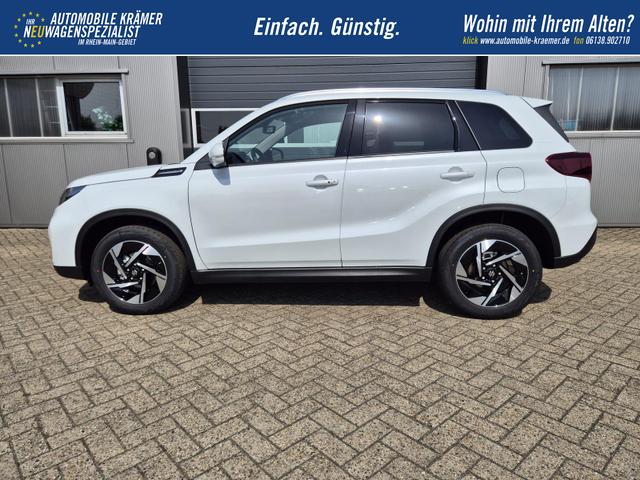 Suzuki Vitara 1.4 Boosterjet 129PS Hybrid Comfort+ Teilleder mit Alcantara Navi Klimaautomatik Sitzheizung ACC PDC v+h Rückf.Kamera Suzuki-Radio Apple CarPlay Android Auto Touchscreen 2xKeyless 17-LM 