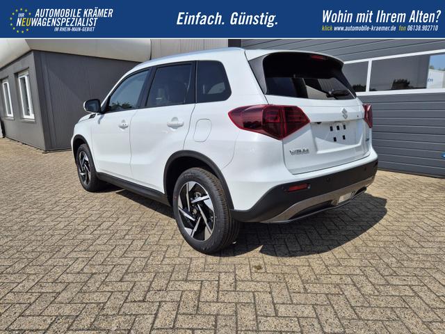 Suzuki Vitara 1.4 Boosterjet 129PS Hybrid Comfort+ Teilleder mit Alcantara Navi Klimaautomatik Sitzheizung ACC PDC v+h Rückf.Kamera Suzuki-Radio Apple CarPlay Android Auto Touchscreen 2xKeyless 17-LM 