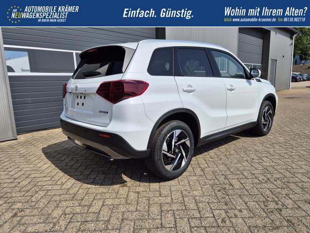 Suzuki Vitara 1.4 Boosterjet 129PS Hybrid Comfort+ Teilleder mit Alcantara Navi Klimaautomatik Sitzheizung ACC PDC v+h Rückf.Kamera Suzuki-Radio Apple CarPlay Android Auto Touchscreen 2xKeyless 17-LM 