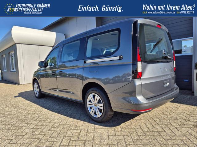 Volkswagen Caddy Cargo Maxi 2.0 TDI 122PS DSG 7-Sitzer Sitzheizung R&uuml;ckf.Kamera Klimaautomatik PDC v+h Apple CarPlay Android Auto Bluetooth DAB Touchscreen 