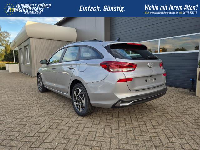 Hyundai i30 Kombi 1.5 T-GDI 95PS Sitzheizung Lenkradheizung Klima ACC Navi Apple CarPlay + Android Auto PDC v+h Rückf.Kamera 16-LM 