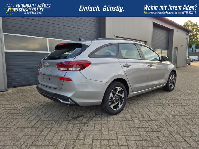 Hyundai i30 Kombi 1.5 T-GDI 95PS Sitzheizung Lenkradheizung Klima ACC Navi Apple CarPlay + Android Auto PDC v+h Rückf.Kamera 16-LM 