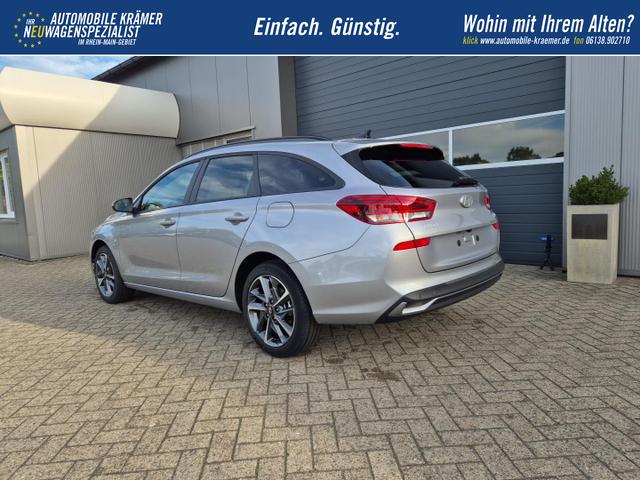 Hyundai i30 Kombi 1.5 T-GDI 95PS Sitzheizung Lenkradheizung Klimaautomatik ACC Navi Apple CarPlay + Android Auto PDC v+h Rückf.Kamera 17-LM 