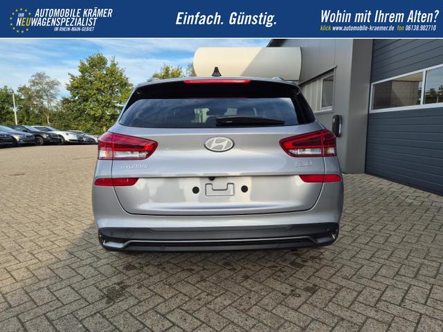 Hyundai i30 Kombi 1.5 T-GDI 95PS Sitzheizung Lenkradheizung Klimaautomatik ACC Navi Apple CarPlay + Android Auto PDC v+h Rückf.Kamera 17-LM 