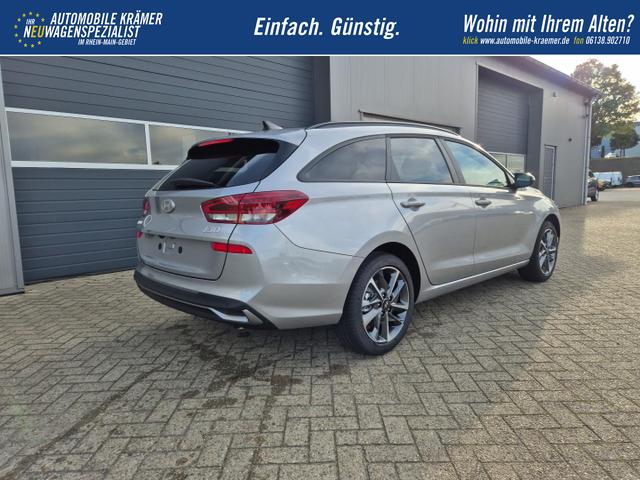 Hyundai i30 Kombi 1.5 T-GDI 95PS Sitzheizung Lenkradheizung Klimaautomatik ACC Navi Apple CarPlay + Android Auto PDC v+h Rückf.Kamera 17-LM 