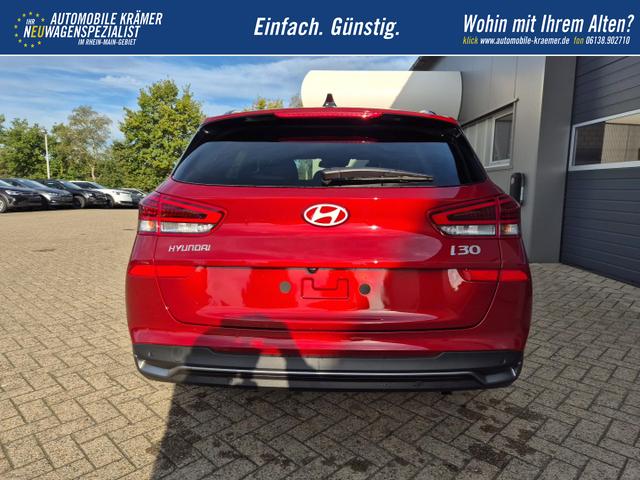 Hyundai i30 Kombi 1.5 T-GDI 95PS Sitzheizung Lenkradheizung Klimaautomatik ACC Navi Apple CarPlay + Android Auto PDC v+h Rückf.Kamera 17-LM 