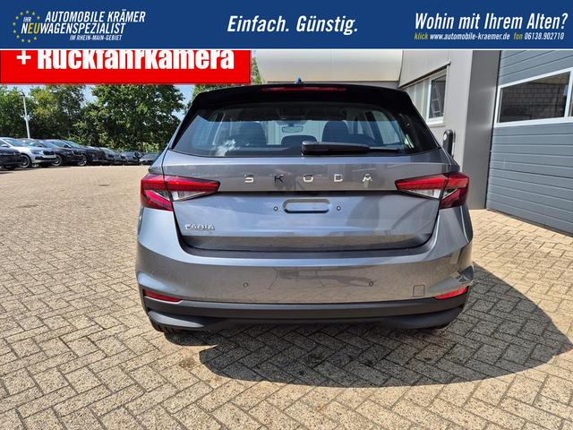 Skoda Fabia 1.0 TSI 115PS DSG Selection 5-türig Rückf.Kamera Parksensoren Sitzheizung Multifunktionslenkrad Klima Skoda-Radio Bluetooth Touchscreen Tempomat Nebelsch. Apple CarPlay + Android Auto 