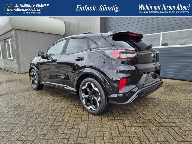 Ford Puma ST-Line X 1.0 EcoBoost Hybrid 125PS Automatik NEUES MODELL 360&deg;Kamera AbstandsTempomat el.Heckklappe Premium Leder (Sensico) B+O-Sound Klimaautomatik Sitzheizung Lenkradheizung Frontscheibe beheizb. Ford-Navi SYNC4 Bluetooth Apple CarPlay Android A 