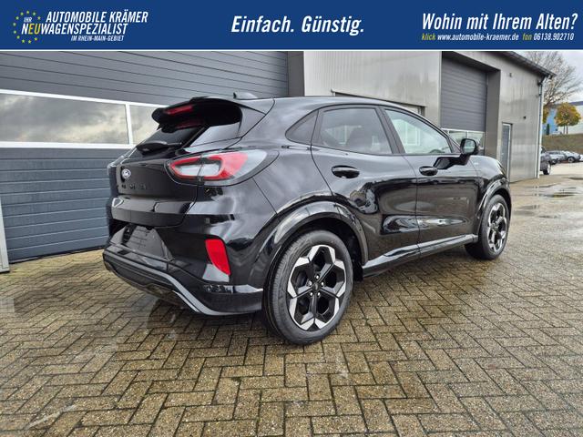 Ford Puma ST-Line X 1.0 EcoBoost Hybrid 125PS Automatik NEUES MODELL 360&deg;Kamera AbstandsTempomat el.Heckklappe Premium Leder (Sensico) B+O-Sound Klimaautomatik Sitzheizung Lenkradheizung Frontscheibe beheizb. Ford-Navi SYNC4 Bluetooth Apple CarPlay Android A 