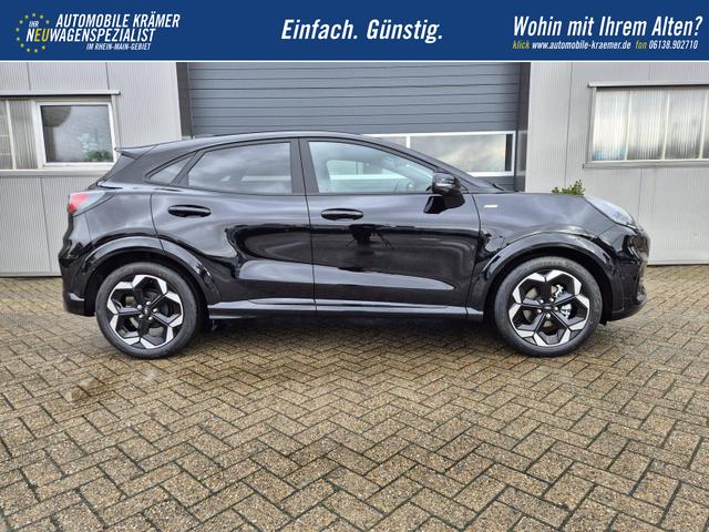Ford Puma ST-Line X 1.0 EcoBoost Hybrid 125PS Automatik NEUES MODELL 360&deg;Kamera AbstandsTempomat el.Heckklappe Premium Leder (Sensico) B+O-Sound Klimaautomatik Sitzheizung Lenkradheizung Frontscheibe beheizb. Ford-Navi SYNC4 Bluetooth Apple CarPlay Android A 