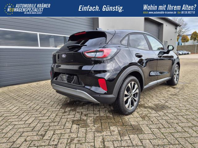 Ford Puma Titanium 1.0 EcoBoost Hybrid 125PS Automatik Klimaautomatik Sitzheizung Lenkradheizung Frontscheibe beheizb. LED-Scheinwerfer Ford-Navi SYNC4 Bluetooth Apple CarPlay Android Auto PDC 17-LM 