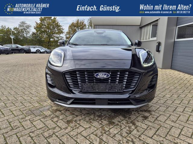 Ford Puma Titanium 1.0 EcoBoost Hybrid 125PS Automatik Klimaautomatik Sitzheizung Lenkradheizung Frontscheibe beheizb. LED-Scheinwerfer Ford-Navi SYNC4 Bluetooth Apple CarPlay Android Auto PDC 17-LM 