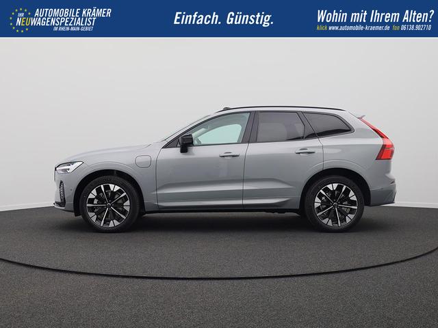 Volvo XC60 T6 Ultra AWD PHEV 350PS Automatik AHK elektr. PanoDach Nappaleder 360&deg;Kamera PDC v+h ACC el.Heckklappe Harma/Kadon-Sound Klimaautomatik Standheizung Sitzheizung Lenkradheizung Frontscheibe beheizb. Navi Apple CarPlay Android Auto 20-LM 