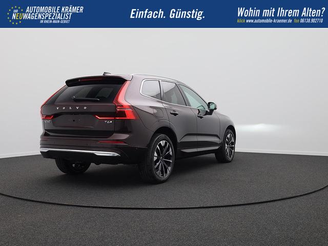 Volvo XC60 T6 Ultra AWD PHEV 350PS Automatik elektr. PanoDach Nappaleder 360&deg;Kamera PDC v+h ACC el.Heckklappe Harma/Kadon-Sound Klimaautomatik Standheizung Sitzheizung Lenkradheizung Frontscheibe beheizb. Navi Apple CarPlay Android Auto 20-LM 