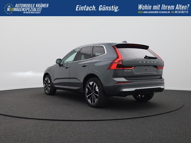 Volvo XC60 T6 Ultra AWD PHEV 350PS Automatik elektr. PanoDach Nappaleder 360&deg;Kamera PDC v+h ACC el.Heckklappe Harma/Kadon-Sound Klimaautomatik Standheizung Sitzheizung Lenkradheizung Frontscheibe beheizb. Navi Apple CarPlay Android Auto 20-LM 