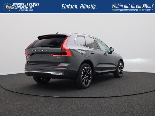 Volvo XC60 T6 Ultra AWD PHEV 350PS Automatik elektr. PanoDach Nappaleder 360&deg;Kamera PDC v+h ACC el.Heckklappe Harma/Kadon-Sound Klimaautomatik Standheizung Sitzheizung Lenkradheizung Frontscheibe beheizb. Navi Apple CarPlay Android Auto 20-LM 
