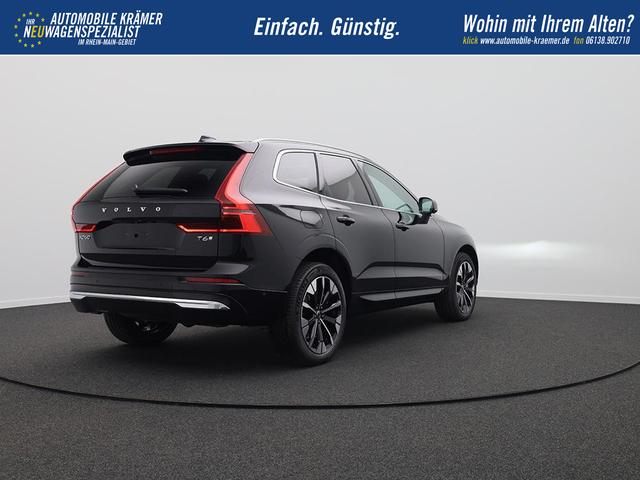 Volvo XC60 T6 Ultra AWD PHEV 350PS Automatik elektr. PanoDach Nappaleder 360&deg;Kamera PDC v+h ACC el.Heckklappe Harma/Kadon-Sound Klimaautomatik Standheizung Sitzheizung Lenkradheizung Frontscheibe beheizb. Navi Apple CarPlay Android Auto 20-LM 