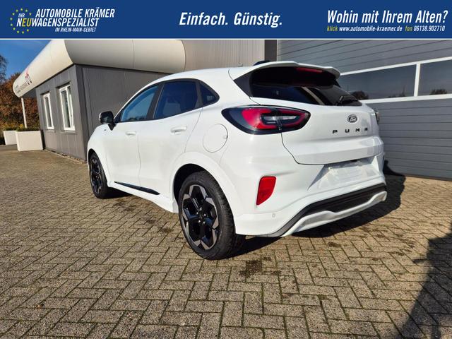 Ford Puma ST-Line X 1.0 EcoBoost Hybrid 125PS Automatik NEUES MODELL 360&deg;Kamera AbstandsTempomat el.Heckklappe Premium Leder (Sensico) B+O-Sound Klimaautomatik Sitzheizung Lenkradheizung Frontscheibe beheizb. Ford-Navi SYNC4 Bluetooth Apple CarPlay Android A 