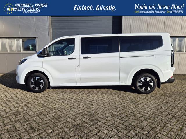 Ford Transit Custom Kombi 9-Sitzer L2 2.5 Duratec PHEV 233PS Automatik Trend 3,4t Klimaautomatik Frontscheibe beheizb. Rückf.kamera PDC v+h Tempomat Navi Bluetooth Touchscreen Apple CarPlay Android Auto Ganzj.Reifen 