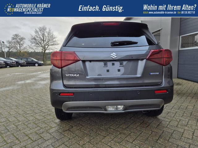 Suzuki Vitara Comfort+ 110PS Automatik MHEV 4x4 ALLGRIP 1.4 Boosterjet Allrad Teilleder Navi Klimaautomatik Sitzheizung ACC PDC v+h Rückf.Kamera Suzuki-Radio Apple CarPlay Android Auto Touchscreen 2xKeyless 17-LM 