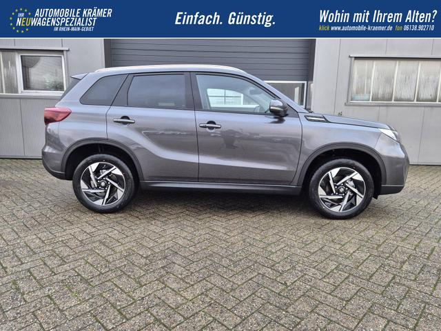 Suzuki Vitara Comfort+ 110PS Automatik MHEV 4x4 ALLGRIP 1.4 Boosterjet Allrad Teilleder Navi Klimaautomatik Sitzheizung ACC PDC v+h Rückf.Kamera Suzuki-Radio Apple CarPlay Android Auto Touchscreen 2xKeyless 17-LM 