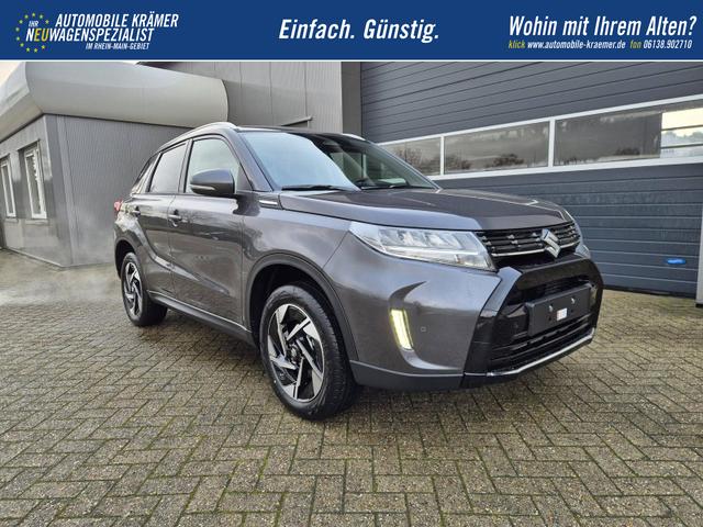 Suzuki Vitara Comfort+ 110PS Automatik MHEV 4x4 ALLGRIP 1.4 Boosterjet Allrad Teilleder Navi Klimaautomatik Sitzheizung ACC PDC v+h Rückf.Kamera Suzuki-Radio Apple CarPlay Android Auto Touchscreen 2xKeyless 17-LM 