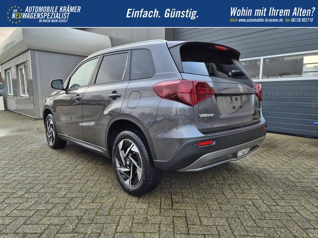 Suzuki Vitara Comfort+ 110PS Automatik MHEV 4x4 ALLGRIP 1.4 Boosterjet Allrad Teilleder Navi Klimaautomatik Sitzheizung ACC PDC v+h Rückf.Kamera Suzuki-Radio Apple CarPlay Android Auto Touchscreen 2xKeyless 17-LM 