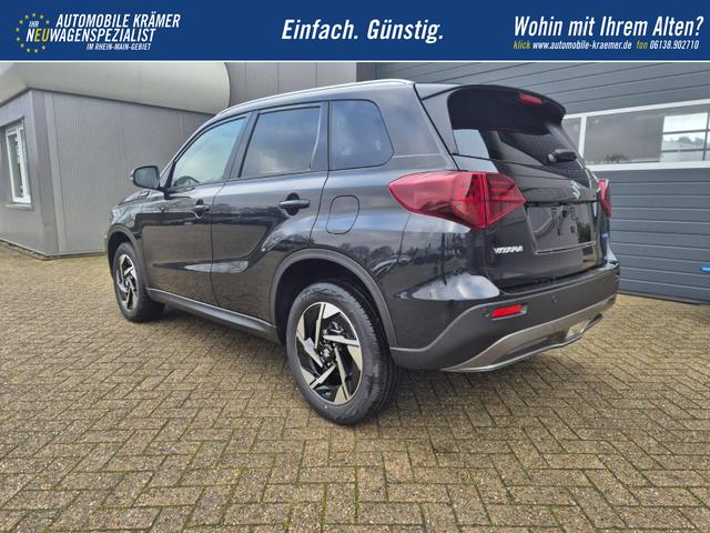Suzuki Vitara Comfort+ 110PS Automatik MHEV 4x4 ALLGRIP 1.4 Boosterjet Allrad Teilleder Navi Klimaautomatik Sitzheizung ACC PDC v+h Rückf.Kamera Suzuki-Radio Apple CarPlay Android Auto Touchscreen 2xKeyless 17-LM 