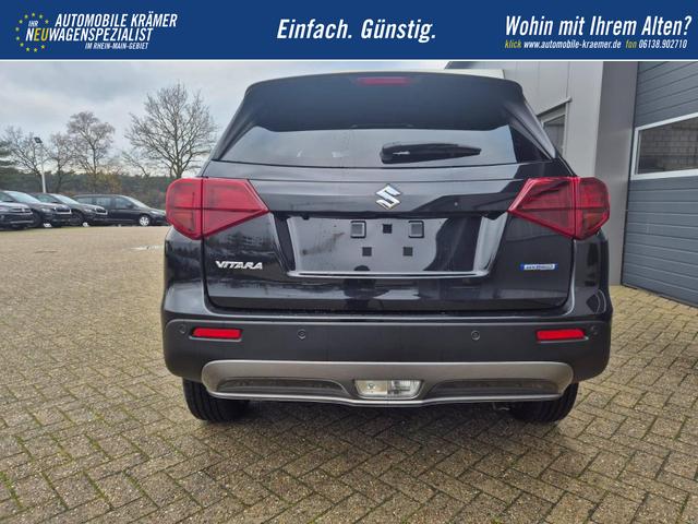 Suzuki Vitara Comfort+ 110PS Automatik MHEV 4x4 ALLGRIP 1.4 Boosterjet Allrad Teilleder Navi Klimaautomatik Sitzheizung ACC PDC v+h Rückf.Kamera Suzuki-Radio Apple CarPlay Android Auto Touchscreen 2xKeyless 17-LM 