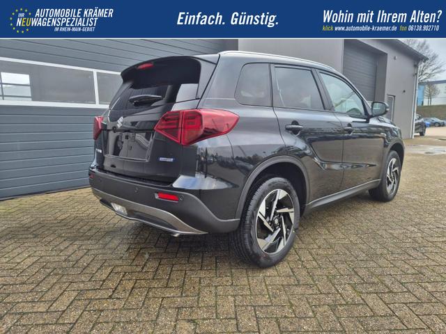 Suzuki Vitara Comfort+ 110PS Automatik MHEV 4x4 ALLGRIP 1.4 Boosterjet Allrad Teilleder Navi Klimaautomatik Sitzheizung ACC PDC v+h Rückf.Kamera Suzuki-Radio Apple CarPlay Android Auto Touchscreen 2xKeyless 17-LM 