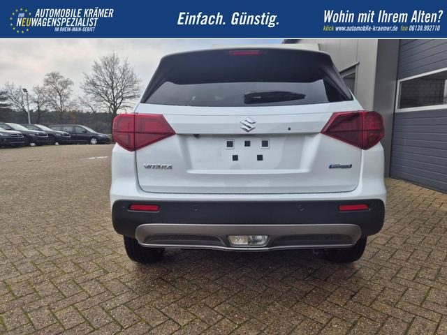 Suzuki Vitara Comfort+ 110PS Automatik MHEV 4x4 ALLGRIP 1.4 Boosterjet Allrad Teilleder Navi Klimaautomatik Sitzheizung ACC PDC v+h Rückf.Kamera Suzuki-Radio Apple CarPlay Android Auto Touchscreen 2xKeyless 17-LM 