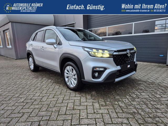 Suzuki S-Cross Comfort 110PS Automatik MHEV 1.4 Boosterjet Navi Klimaautomatik Sitzheizung ACC PDC v+h R&uuml;ckf.Kamera Suzuki-Radio Apple CarPlay Android Auto Touchscreen 2xKeyless 17-LM 