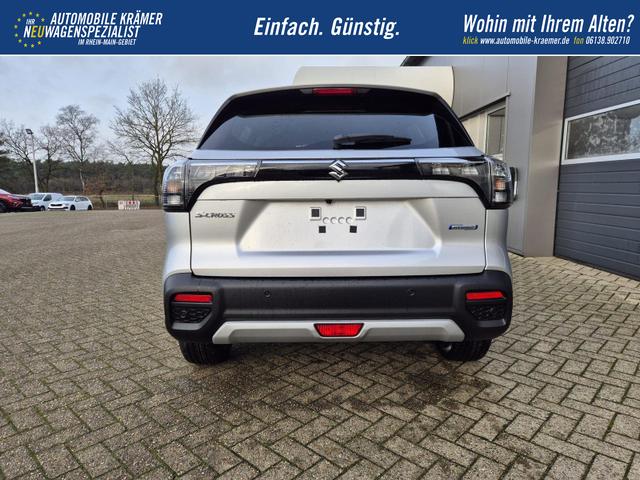 Suzuki S-Cross Comfort+ 110PS Automatik MHEV 4x4 ALLGRIP 1.4 Boosterjet Allrad Teilleder Navi Klimaautomatik Sitzheizung ACC PDC v+h 4x Kamera Suzuki-Radio Apple CarPlay Android Auto Touchscreen 2xKeyless 17-LM 
