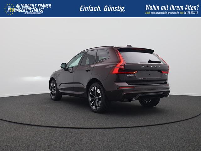 Volvo XC60 T6 Ultra AWD PHEV 350PS Automatik elektr. PanoDach Nappaleder 360&deg;Kamera PDC v+h ACC el.Heckklappe Harma/Kadon-Sound Klimaautomatik Standheizung Sitzheizung Lenkradheizung Frontscheibe beheizb. Navi Apple CarPlay Android Auto 20-LM 