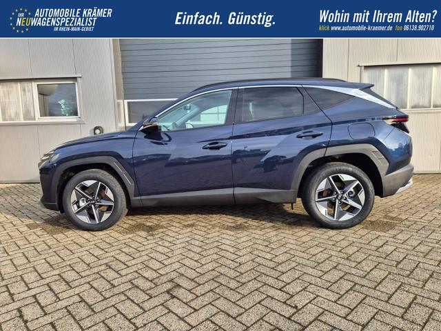 Hyundai TUCSON Trend 1.6 T-GDI 150PS Automatik TZ 2026 Teil-Leder Sitzheizung v+h Lenkradheizung Klimaautomatik Navi Touchscreen DAB+ Apple CarPlay + Android Auto PDC R&uuml;ckf.-Kamera Matrix-LED-Scheinw. 