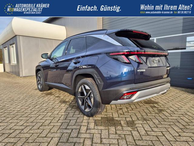 Hyundai TUCSON Trend 1.6 T-GDI 150PS Automatik TZ 2026 Teil-Leder Sitzheizung v+h Lenkradheizung Klimaautomatik Navi Touchscreen DAB+ Apple CarPlay + Android Auto PDC R&uuml;ckf.-Kamera Matrix-LED-Scheinw. 