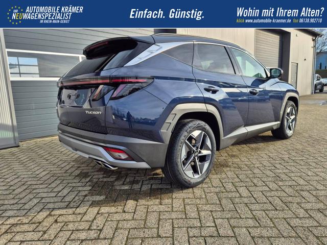 Hyundai TUCSON Trend 1.6 T-GDI 150PS Automatik TZ 2026 Teil-Leder Sitzheizung v+h Lenkradheizung Klimaautomatik Navi Touchscreen DAB+ Apple CarPlay + Android Auto PDC R&uuml;ckf.-Kamera Matrix-LED-Scheinw. 