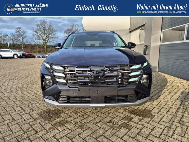 Hyundai TUCSON Trend 1.6 T-GDI 150PS Automatik TZ 2026 Teil-Leder Sitzheizung v+h Lenkradheizung Klimaautomatik Navi Touchscreen DAB+ Apple CarPlay + Android Auto PDC R&uuml;ckf.-Kamera Matrix-LED-Scheinw. 