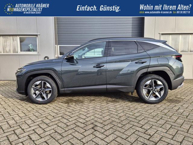 Hyundai TUCSON Trend 1.6 T-GDI 150PS Automatik TZ 2026 Teil-Leder Sitzheizung v+h Lenkradheizung Klimaautomatik Navi Touchscreen DAB+ Apple CarPlay + Android Auto PDC R&uuml;ckf.-Kamera Matrix-LED-Scheinw. 