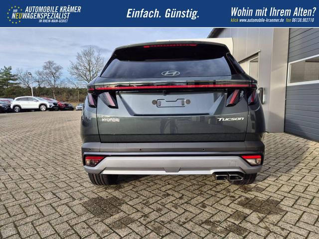 Hyundai TUCSON Trend 1.6 T-GDI 150PS Automatik TZ 2026 Teil-Leder Sitzheizung v+h Lenkradheizung Klimaautomatik Navi Touchscreen DAB+ Apple CarPlay + Android Auto PDC R&uuml;ckf.-Kamera Matrix-LED-Scheinw. 