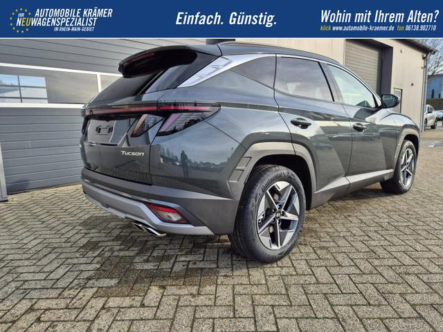 Hyundai TUCSON Trend 1.6 T-GDI 150PS Automatik TZ 2026 Teil-Leder Sitzheizung v+h Lenkradheizung Klimaautomatik Navi Touchscreen DAB+ Apple CarPlay + Android Auto PDC R&uuml;ckf.-Kamera Matrix-LED-Scheinw. 