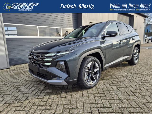 Hyundai TUCSON Trend 1.6 T-GDI 150PS Automatik TZ 2026 Teil-Leder Sitzheizung v+h Lenkradheizung Klimaautomatik Navi Touchscreen DAB+ Apple CarPlay + Android Auto PDC R&uuml;ckf.-Kamera Matrix-LED-Scheinw. 